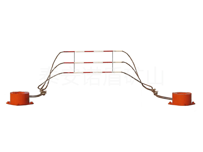 航空艦載式擋車欄